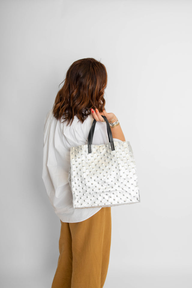Pebble Silver Gifts + Accessories Bags All Black