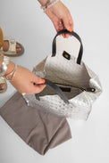Pebble Silver Gifts + Accessories Bags All Black