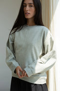 Hattie Grey Marl Women's Tops Beaumont Organic