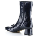 Suir Navy Women's Boots Heels Fly London    