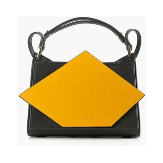SQUARE INSERT YELLOW Gifts + Accessories Bags All Black    