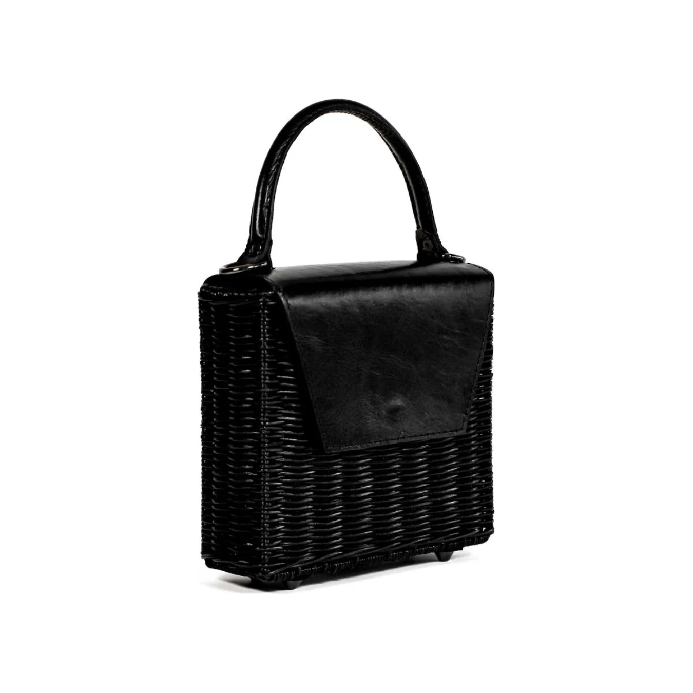 Rattan Box Bag Black Gifts + Accessories Bags Sister Epic    