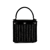 Rattan Box Bag Black Gifts + Accessories Bags Sister Epic    