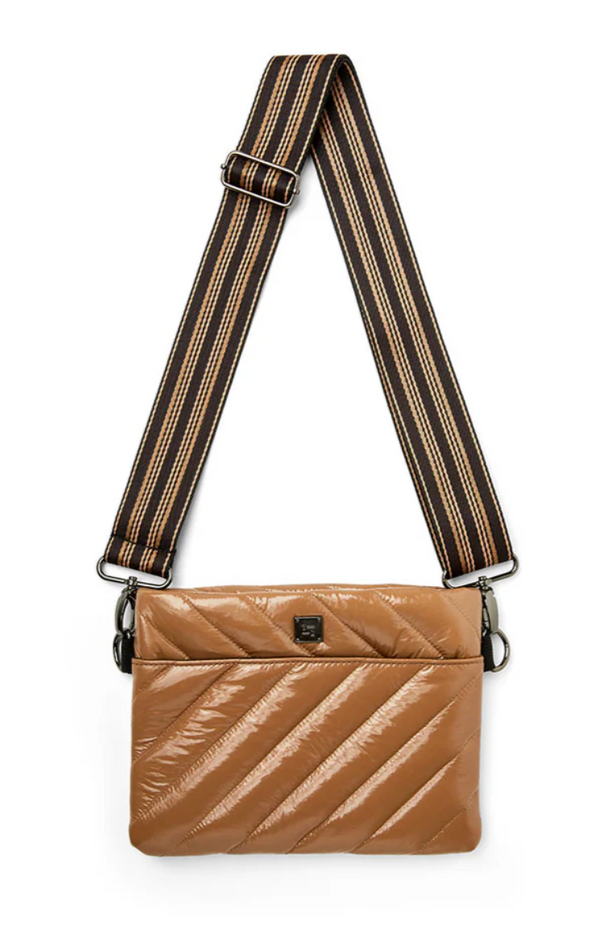 Bum Bag 2.0 Diagonal Glossy Caramel Gifts + Accessories Bags Think Royln    