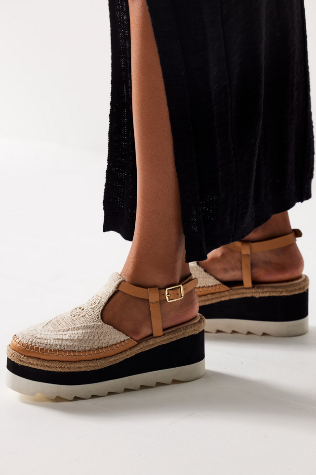 Morning In Mykonos Vachetta Multi Women's Shoes Platforms Free People