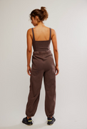 Inbound Onesie Dark Espresso Women's Jumpsuits Free People    