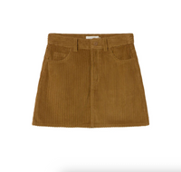 Light Oak Corduory Kimmy Skirt Women's Bottoms Skirt Thinking Mu