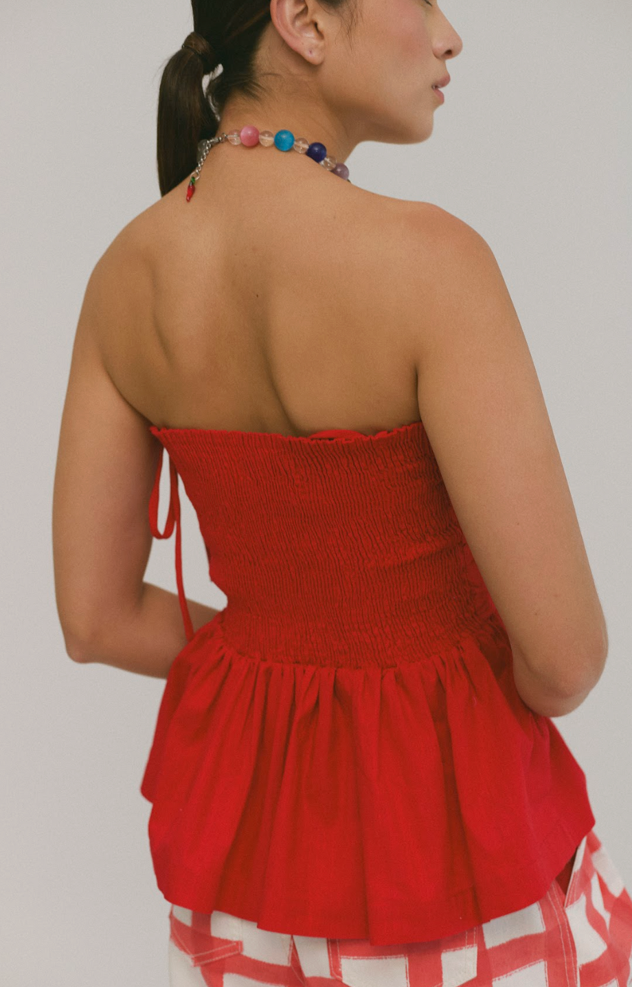 Jacinta Top Cherry Women's Tops Sixxta