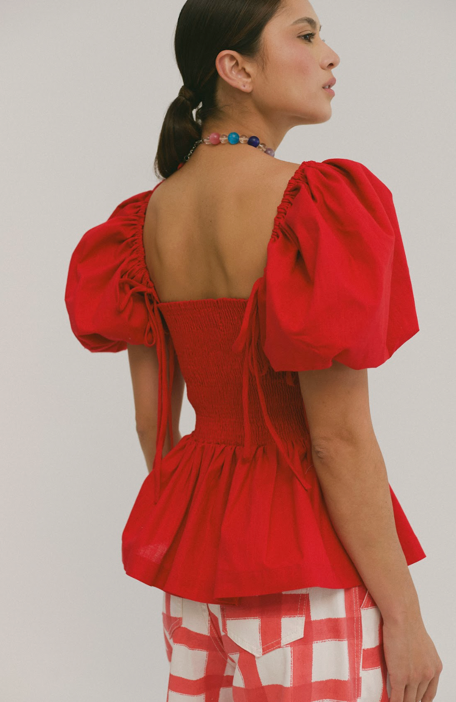 Jacinta Top Cherry Women's Tops Sixxta