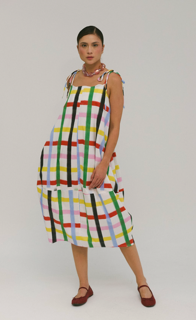 Huevito Dress Rainbow Confetti Women's Dresses Sixxta