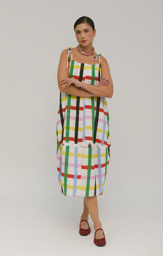 Huevito Dress Rainbow Confetti Women's Dresses Sixxta