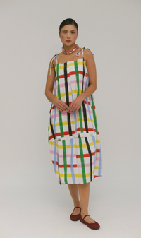 Huevito Dress Rainbow Confetti Women's Dresses Sixxta