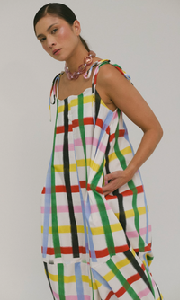 Huevito Dress Rainbow Confetti Women's Dresses Sixxta