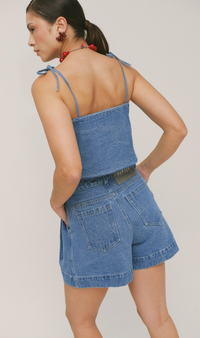 Celebration Top Classic Denim Women's Tops Sixxta