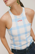 Confetti Tank Top Sky Women's Tops Sixxta