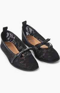 Mesh Mania Bow Flat Women's Shoes Flats Free People