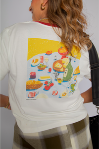 Costumbres Zowie Tee White