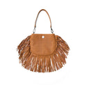 Free Spirit Fringe Saddle Bag Terracotta Gifts + Accessories Bags Think Royln