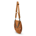 Free Spirit Fringe Saddle Bag Terracotta Gifts + Accessories Bags Think Royln