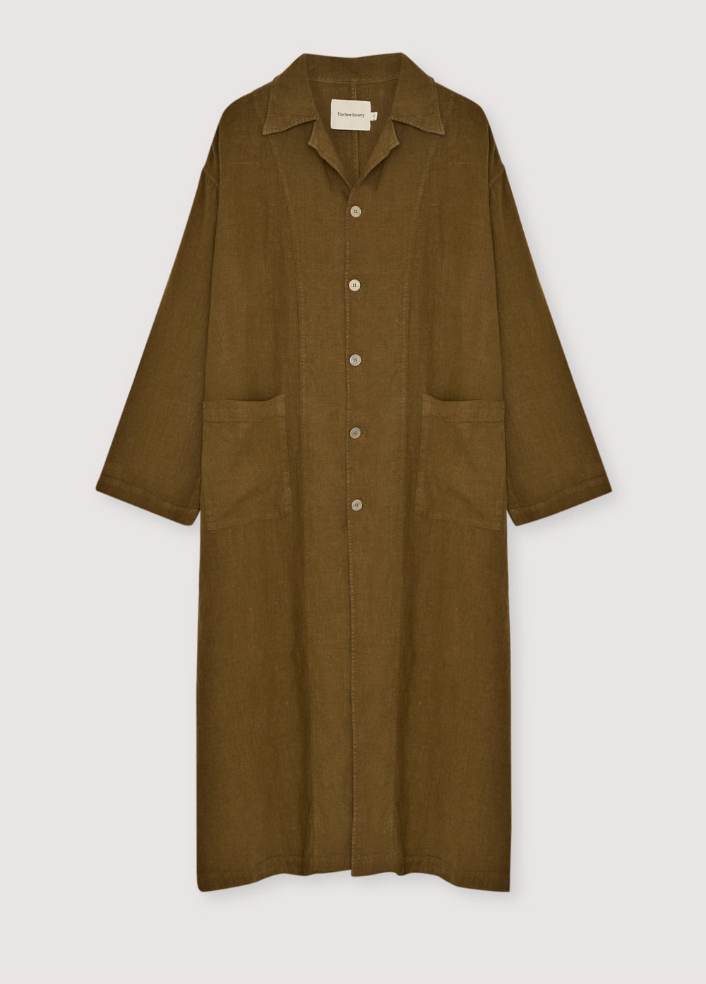 Melissa Woman Trench Earthy Olive Women's Tops Outerwear The New Society