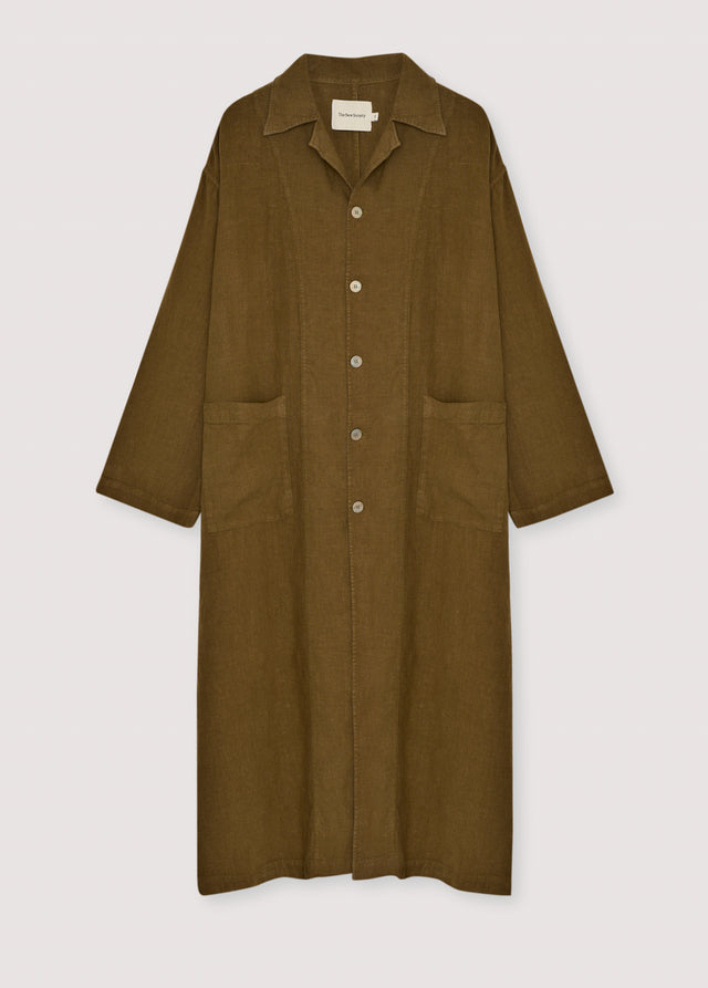 Melissa Woman Trench Earthy Olive Women's Tops Outerwear The New Society