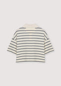 Acacia Woman Polo Ecru Stripes Women's Tops The New Society