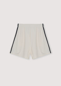 TNS Logo Woman Short Ecru Women's Bottoms The New Society