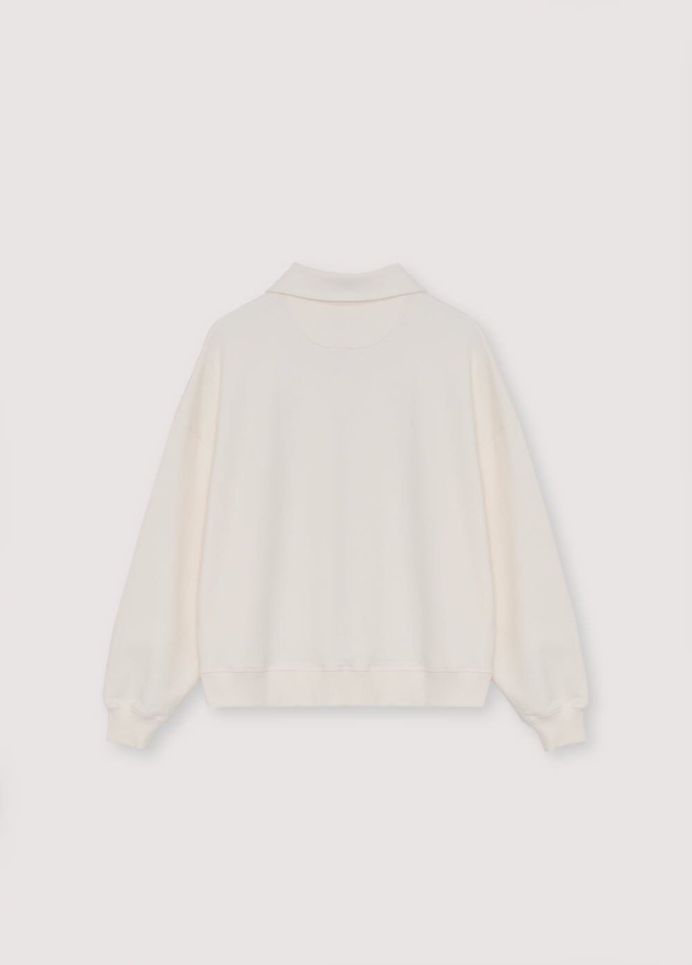 TNS Logo Woman Polo Ecru Women's Tops The New Society