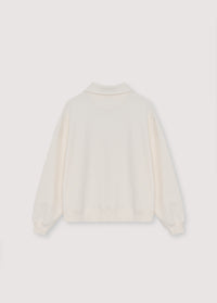 TNS Logo Woman Polo Ecru Women's Tops The New Society