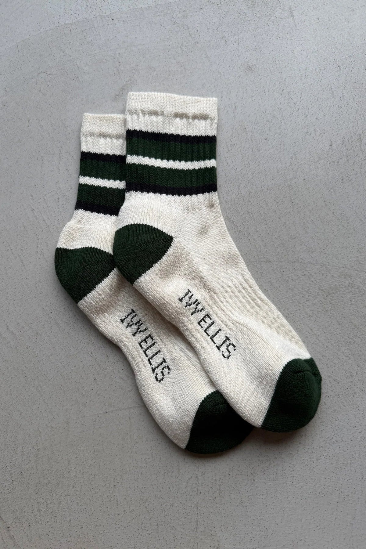 Puck Sock Big Green Gifts + Accessories Socks Ivy Ellis