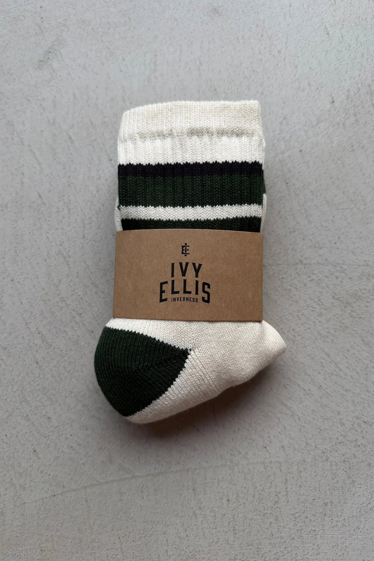 Puck Sock Big Green Gifts + Accessories Socks Ivy Ellis