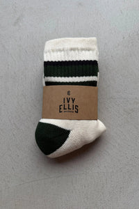 Puck Sock Big Green Gifts + Accessories Socks Ivy Ellis