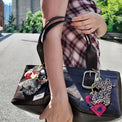 Hand-Painted True Love Bag Charm + Keychain Gifts + Accessories Bag Keychains Solar Eclipse