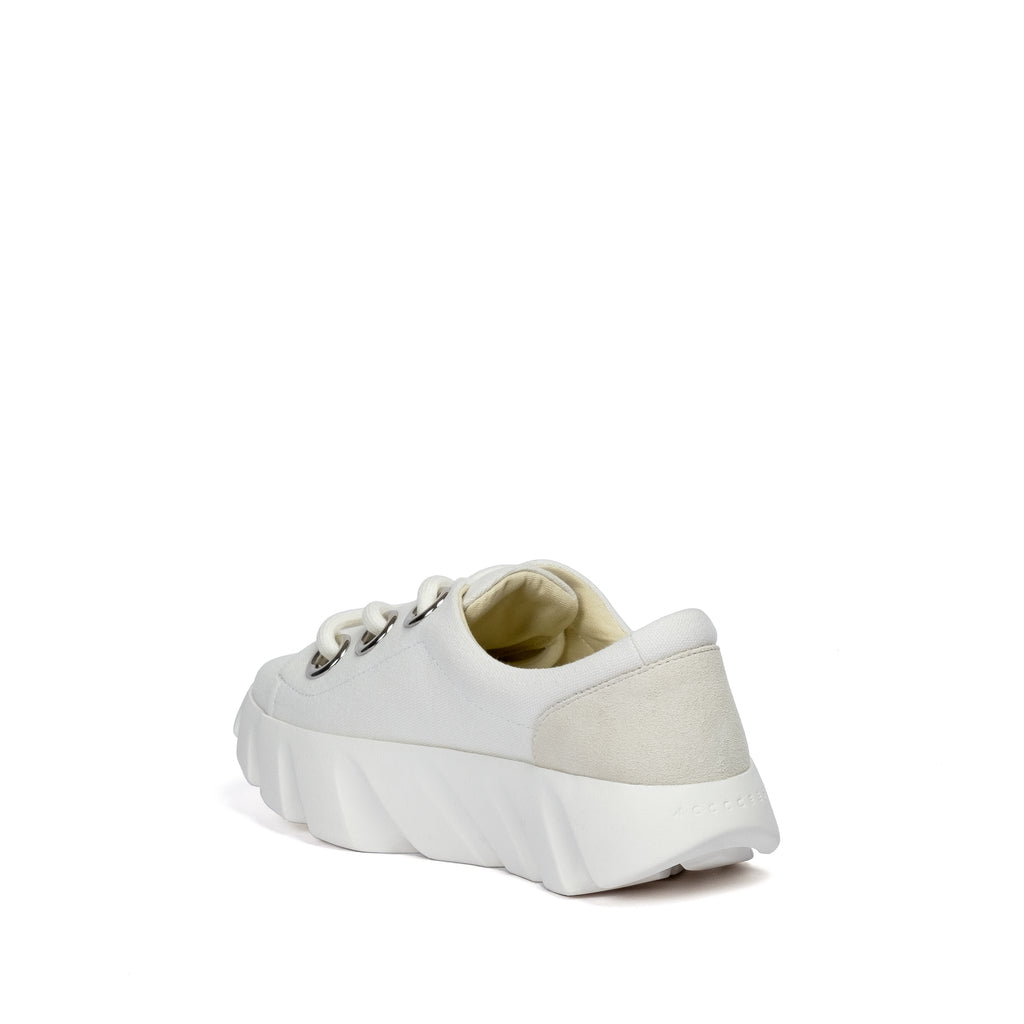 Womens fashion sneaker Tura Fabi White by 4CCCCEES