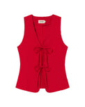 Elise Top Fiery Red Women's Tops Thinking Mu