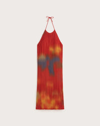 Flowers Pleated Miriam Dress Multi Women's Dresses Thinking Mu