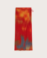 Flowers Pleated Pauline Skirt Multi Women's Bottoms Skirt Thinking Mu