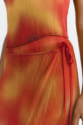 Flowers Pleated Pauline Skirt Multi Women's Bottoms Skirt Thinking Mu