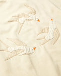 Bird Jodie Sweatshirt White Women's Tops Thinking Mu
