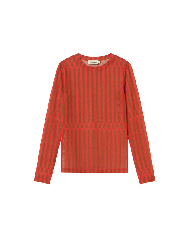 Esque Tere Top Orange Women's Tops Thinking Mu