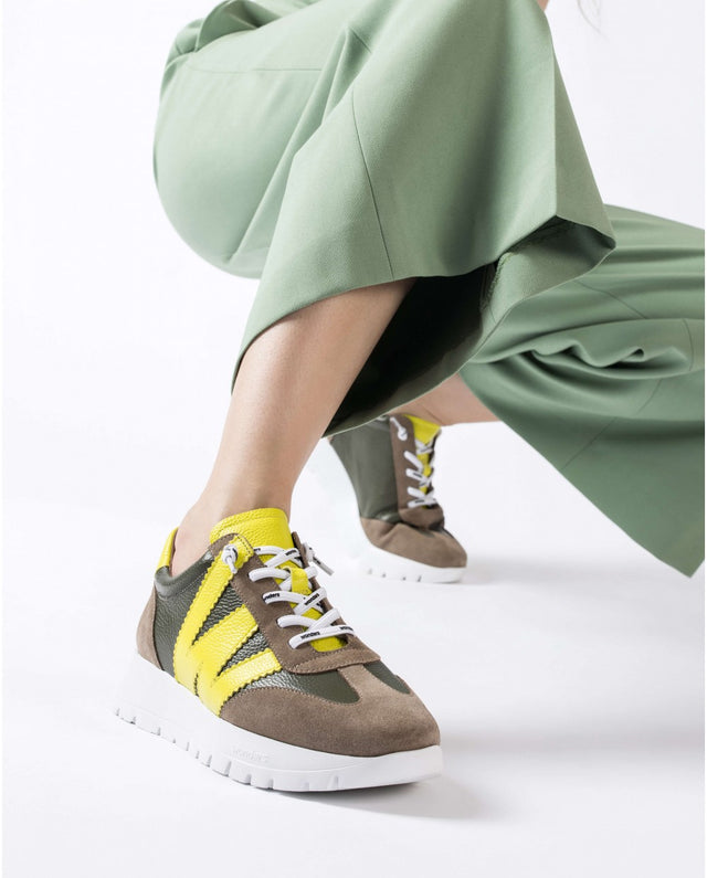 Trend Taupe Cyber Women's Sneakers Platforms Wonders