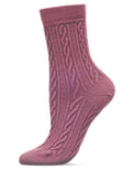 Classic Cable Knit Crew Gifts + Accessories Socks Me Moí
