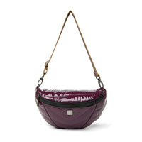 Little Runaway Aubergine Patent Gifts + Accessories Bags Think Royln    