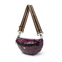 Little Runaway Aubergine Patent Gifts + Accessories Bags Think Royln    