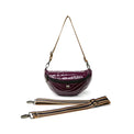 Little Runaway Aubergine Patent Gifts + Accessories Bags Think Royln    