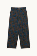 Roses Trousers Dark Brown Women's Bottoms The Tiny Big Sister