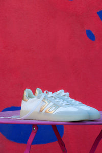 Boston Metallic Gold Women's Sneakers Platforms Back 70