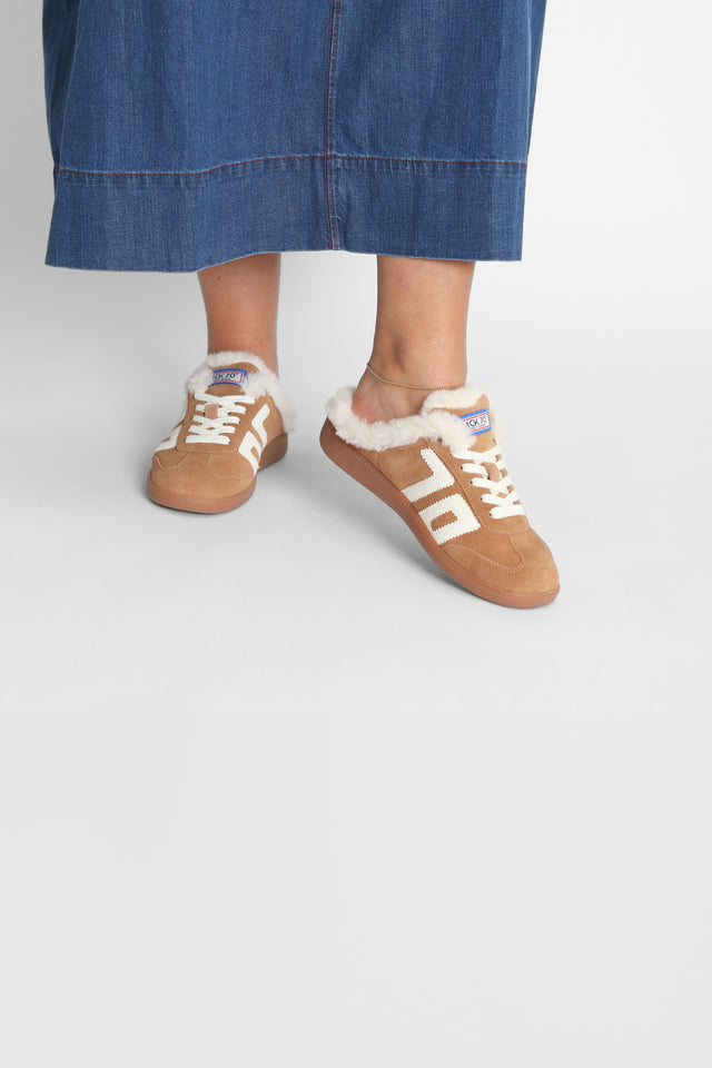 Easter FL Tobacco White Women's Sneakers Back 70