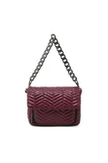 The Muse Glossy Deep Burgundy Gifts + Accessories Bags Think Royln