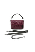 The Muse Glossy Deep Burgundy Gifts + Accessories Bags Think Royln